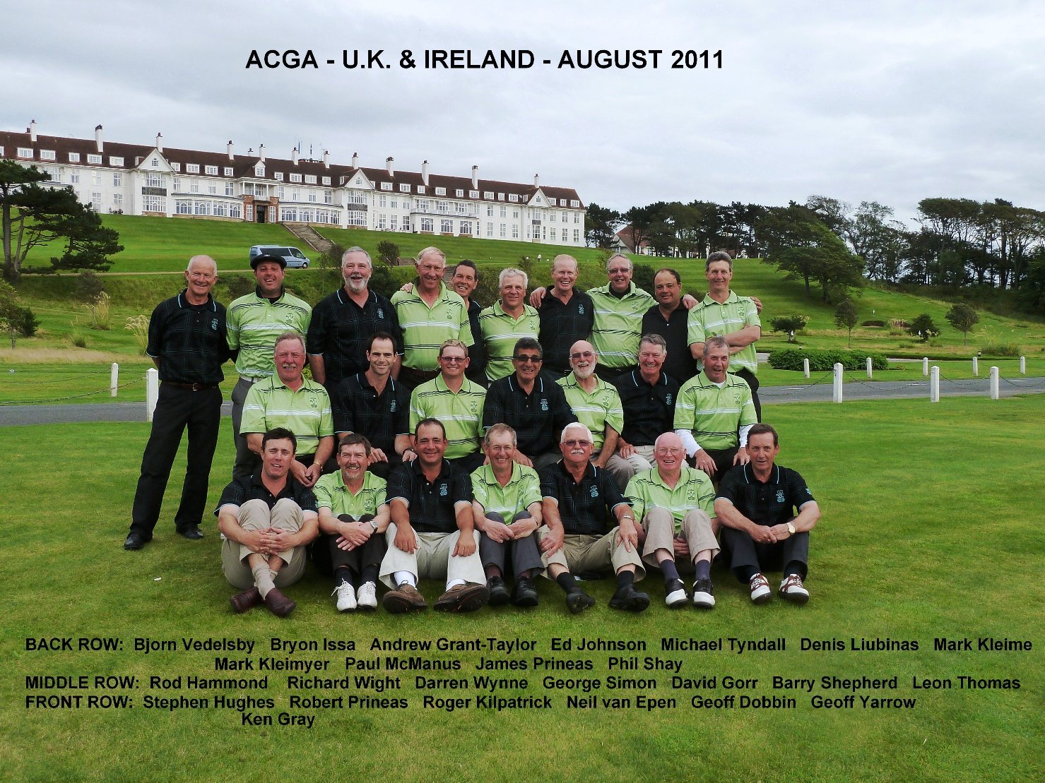 ACGA Tour photo